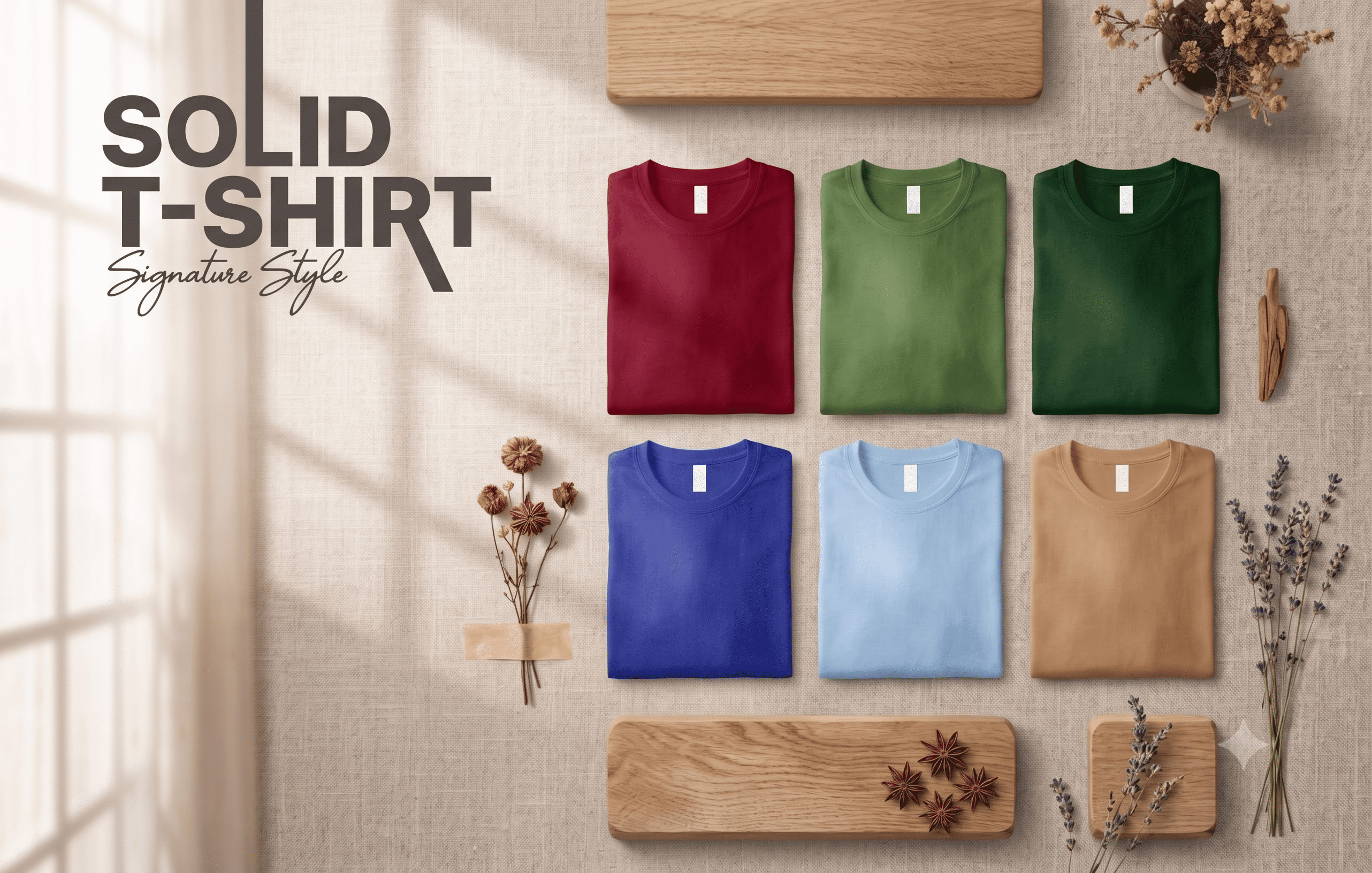 Custom Polo and Round Neck Banner
